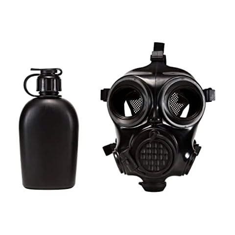 MIRA SAFETY M Full Face Respirator Mask - CBRN Gas Mask, Chemical Respirator CM-7M (Small) Cover