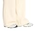 New Balance Women's Reimagined Fleece Wide Leg Pant, Linen, Small