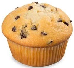 Multifoods Pre Deposited Chocolate Chip Muffin, 5.4 Ounce - 75 per case.