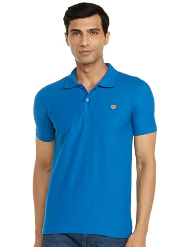 Image of Duke Stardust Men Half Sleeve Cotton T-Shirt (SD51 Bonnet Blue M)