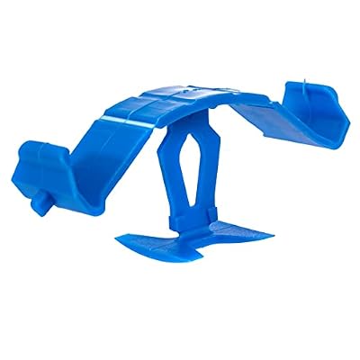 ACUFLOOR Monster Clips (Blue 1/16" 1000ct) | Premium One-Piece Tile Leveling & Spacing System for Lippage Free Ceramic Tile and Stone Installation on Floors, Walls and Showers | PRO & DIY Friendly