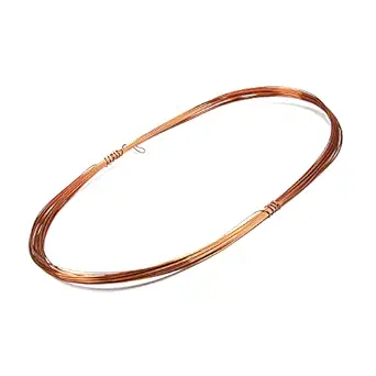Fielect 0.51mm Inner Dia Magnet Wire Enameled Copper Wire Winding Coil 49.2Ft Length QZ-2-130 Model Widely Used for A Variety of Motors