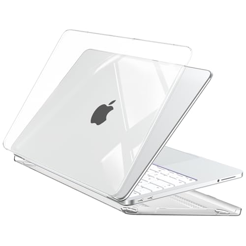 Image of EooCoo Compatible with Apple 2026 MacBook Neo Case 13 inch Mac Laptop A3404 with A18 Pro Chip & 13 inch Liquid Retina Display, Transparent Hard Shell, Plastic Snap-on Cover Smooth Skin - Crystal Clear