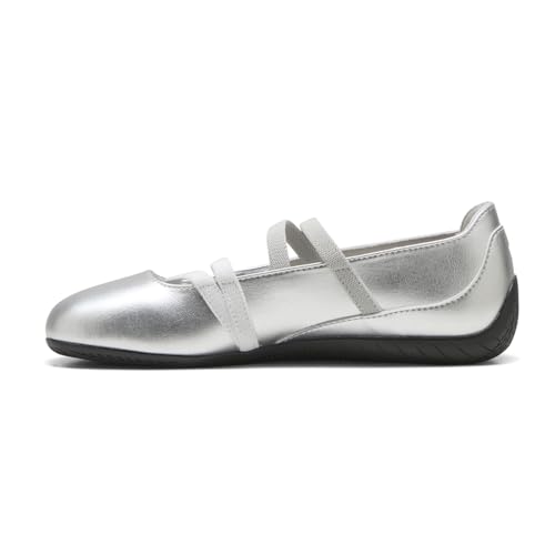PUMA Womens Speedcat Metallic Ballet Flats Casual - Silver3
