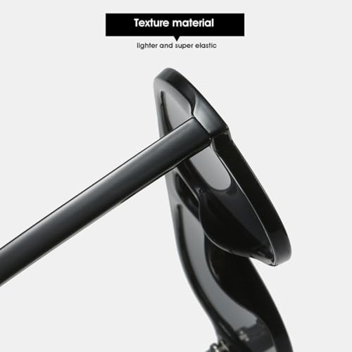Lunettes de soleil pour l'extérieur au design plat et rétro chic - 3