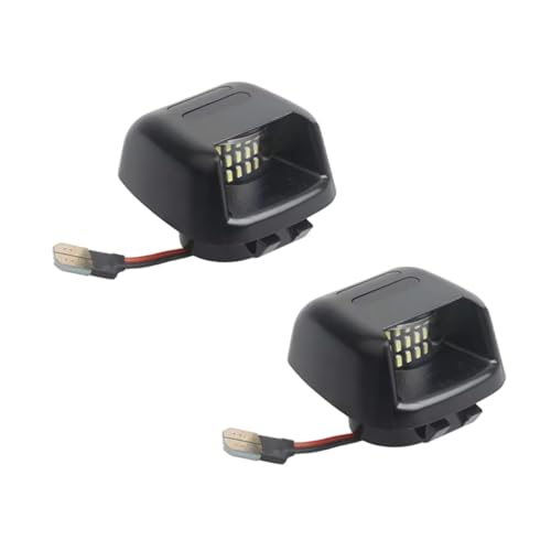 Luces matrícula LED premium para Nissan Navara D40 2005-2016 con acabado resistente 12-24V 2