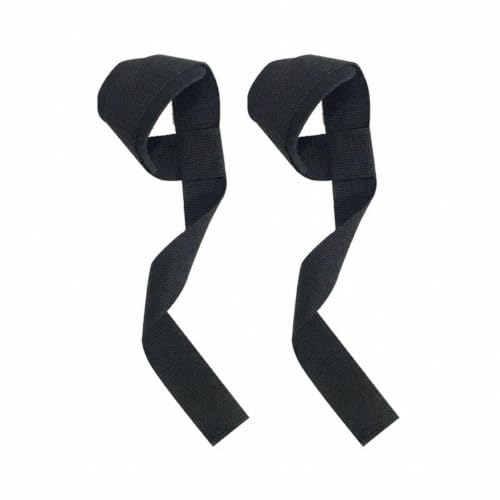 Image of Lifting Straps with Padded Wrist Loops Secure encircling Design, Heavy Duty, Grip Straps with Hook-and-Loop Fastening, for Deadlifts Standard