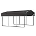 Produktbild Arrow ShelterLogic Stahl Carport Garage Venedig 14,21m² grau 465x305x250 cm