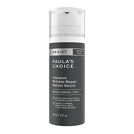 Paula's Choice Resist Anti-Age Serum med Retinol - Minskar synbart Fina Linjer och Rynkor - med Vitamin A & Vitamin C - Alla Hudtyper & också Rosaceabenägen Hud - 30 ml