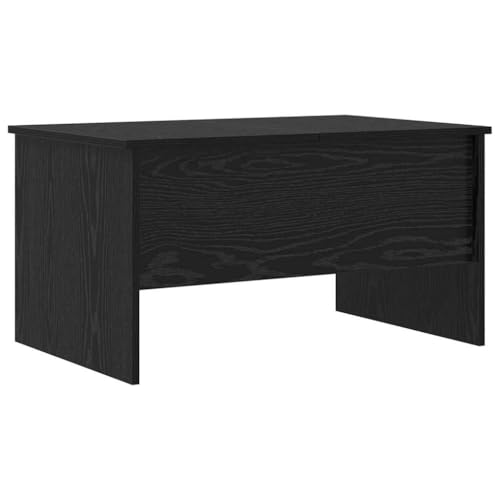 Mokuyary Couchtisch Schwarz Eichen-Optik 102 x 50,5 x 46,5 cm, Wohnzimmertisch Couch Tisch für Wohnzimmer, Büro, Kleine Räume Sofatisch -A2 – Bild 3