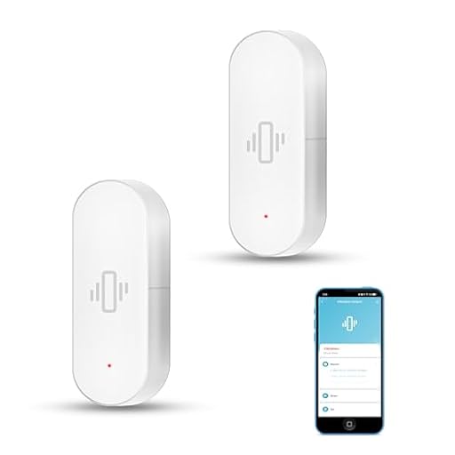 Sensor de vibración Inteligente: Detector de Rotura de Vidrio inalámbrico, Alarma de Puerta WiFi con alertas de aplicación, sensibilidad Ajustable, Sensor de Seguridad para Sistema de Alarma -2Pack | Ya disponible en tu tienda friki favorita! En mundofriki.es!