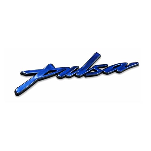 Image of RJVON - Pulsar Bike Emblem Decal Sticker 3D Badge Tank Logo Pulsar Sticker(Set of 2) (Blue)