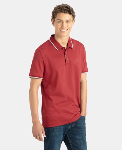 Image of Jockey 3911 Men Super Combed Cotton Rich Solid Half Sleeve Polo T-Shirt (Prints May Vary)