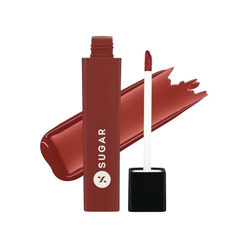 Image of SUGAR Cosmetics Drop A Tint Lip Oil | Glossy & Tinted | Longlasting | Transferproof & Smudgeproof | (07 Mayan Midnight, 4ml)