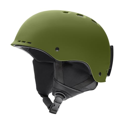 Image of SMITH Holt Snow Helmet in Matte Olive, Size Small