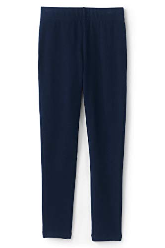 Lands' End Girls Iron Knee Ankle Length Legging Classic Navy Plus Medium