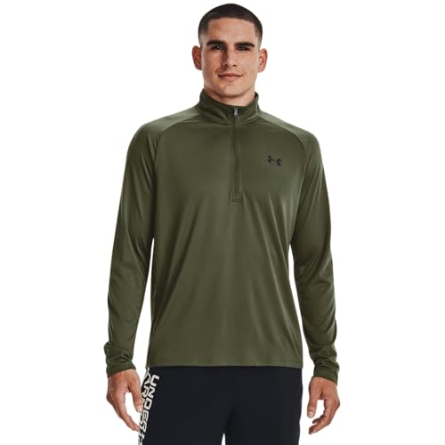 Under Armour Herren UA Tech 2.0 1/2 Zip, leichtes Langarmshirt, schweißableitendes und schnell trocknendes Funktionsshirt
