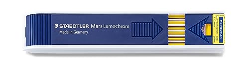 Mines de dessin 2mm STAEDTLER Mars Lumochrom 204 jaune pour portemine et tracé