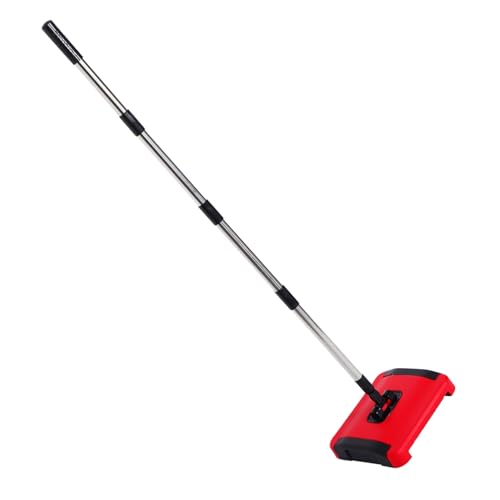 Cordless Pet Hair Sweeper Broom Vacuum Sweeper Compact Carpet Cleaner Non-Electric Office Rug Cleaner Undercoat Carpet Cleaner