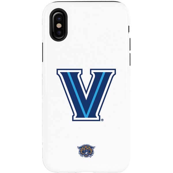 Skinit Pro Phone Case Compatible with iPhone X - Officially Licensed College V Wildcats Design White
