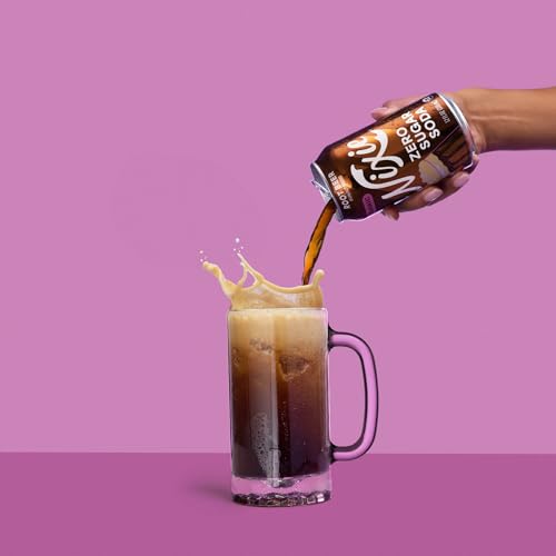 Image of Nixie Organic Zero Sugar Soda, Root Beer, Healthy Soda Pop, Non-GMO, 0 Sugar, 0 Calories, Caffeine Free, 12oz Cans (12 Pack)
