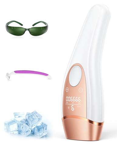 Beauris IPL Geräte Haarentfernung mit Eiskühlsystem, 21J und 9 Energiestufen für Effizientere Laser Haarentfernung, 999,900 Blitzen IPL Haarentfernungsgerät für Frauen, Achseln, Bikini, Beine, Körper