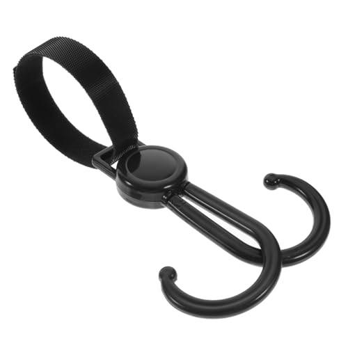 IWOWHERO Cart Hanger Multi-use Stroller Hanger Outdoor Stroller Hook Lightweight Polyester