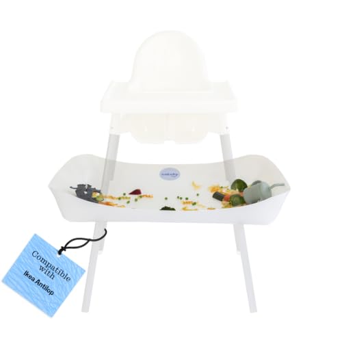 CATCHY - Food Catcher - Compatible with IKEA Antilop High Chair + 11 Other High Chairs - Highchair Sold Separately - Baby &amp; Toddler Food &amp; Mess Catcher - Under High Chair Accessory