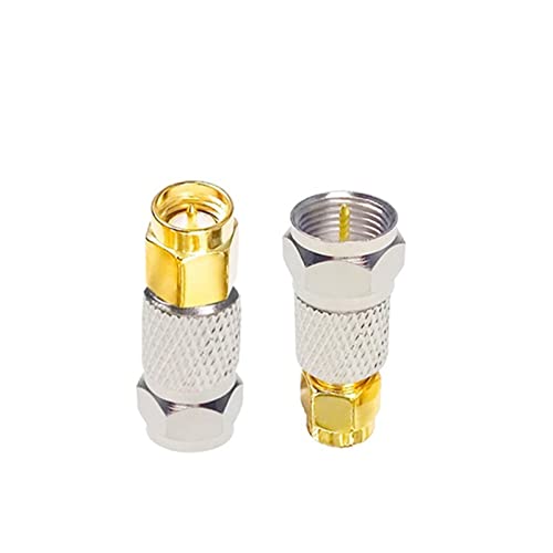 Adaptateur Type F mâle vers SMA mâle convertisseur coaxial RF pour box et antenne