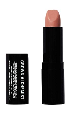 Grown Alchemist Tinted Age Repair Lip Treatment - Tri-Peptide & Violet Leaf Extract - Anti Aging Tinted Balm to Target Visible Lip Lines, Clean Skincare (3.8g / 0.14oz)