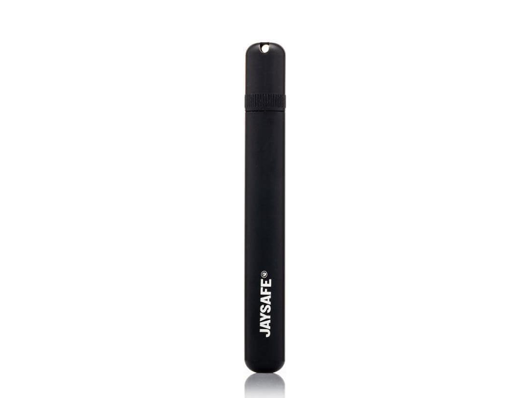 FIRE-FLOW™ JAYSAFE® - Custodia Premium Joint Holder per Filtri e Filtro Ai Carboni Attivi, Aliminio, Tubo Metallo, Inodoro, Impermeabile, Nero Opaco