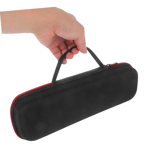 Estuche portátil para micrófono inalámbrico Totority, con almacenamiento para micrófono y audífonos miniatura 3
