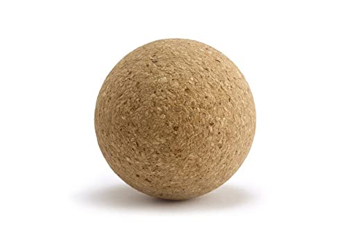 MAELSA - Set of 3 Natural Cork Footballs - Professional Quality Baby Football Balls for Adults and Children