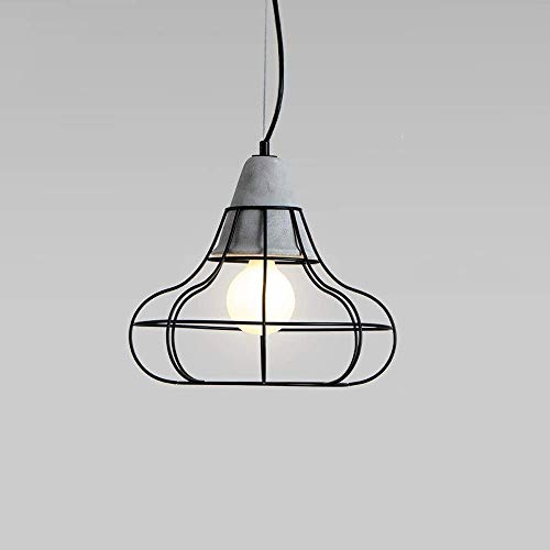 Chandelier en fer forgé rétro pour café et bar style industriel
