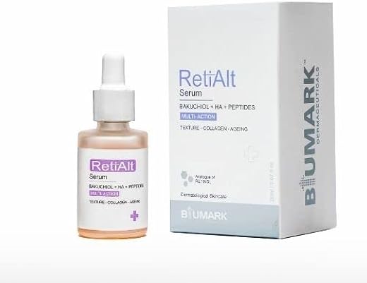 RetiAlt Serum – Bakuchiol & Peptide Formula for Youthful Radiance, Smooth Skin & Anti-Aging Benefits – Hydrating Face Seru...
