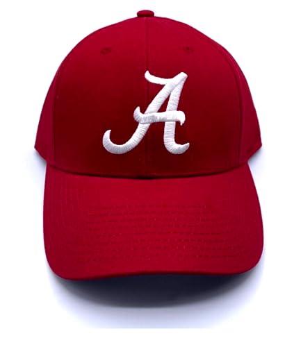 Alabama University MVP Classic Edition Hat Adjustable Team Logo Embroidered Cap