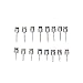 NSKI Universal Implant Torque Wrench Screwdriver Prosthetic Kit 10-70NCM Ratchet Drivers Implant Repair Tools