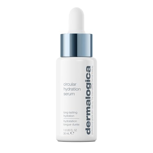 Dermalogica Circular Hydration Serum with Hyaluronic Acid - Deeply Hydrates & Replenishes, Long-lasting Hydration Serum, for Skin Brightening & Microbiome Balance, Suits All Skin Types