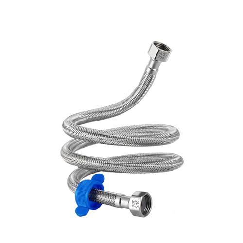 Tuyau tressé en acier inoxydable 304 raccordement chauffe-eau 4 points