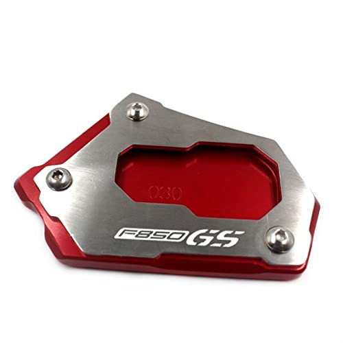 Plaque d'agrandissement pour béquille BMW F850GS évitant la chute