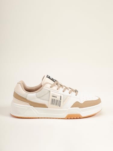 Image of WROGN Men's White Casual Sneakers
