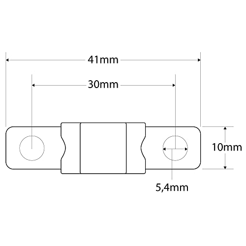 SeKi Midi 200A Amp High Current Fuse up to 32V DC - Car Truck Strip Fuse Pack of 2 - Image 4