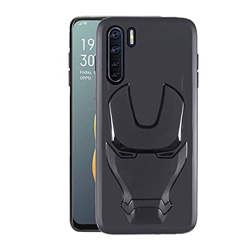 VIDO 3D Iron Man Avengers Back Case,360 Degree Protection,Shock Proof,Screen & Camera Protection,Soft Silicon Rubberised Back Cover suitable for Oppo F15 / Oppo A91 (B097DJ329P) Amazon Price History, Amazon Price Tracker