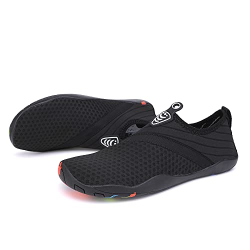 Image of Vsufim Quick-Dry Water Sports Barefoot Shoes Aqua Socks for Swim Beach Pool Surf Yoga for Women Men
