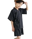 [ニッセン] 着物･浴衣 男女兼用 綿１００％甚平スーツ（男の子・女の子） しじら織り 100