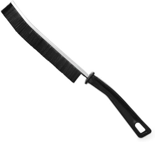 Cepillo de limpieza de hendiduras, herramienta de cepillo de limpieza de huecos, cepillo de limpieza pequeño multifuncional de cerdas duras para