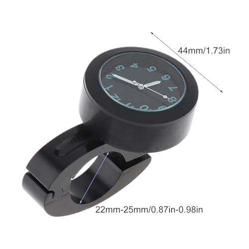Reloj de volante con hebillas de metal resistente para modificación estética de motos 6