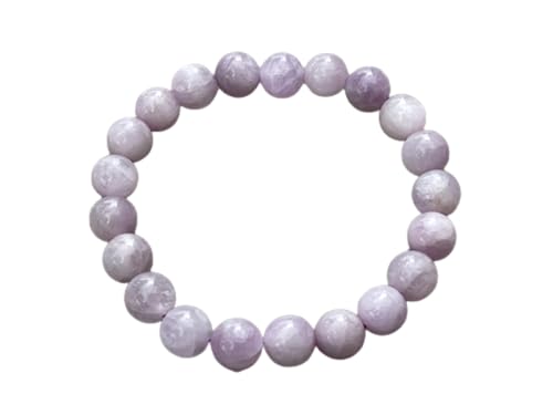 Crystal Bead Bracelet, Genuine Stretch Gemstone Bracelet, Healing Crystal Bracelet, Gift for Men & Women