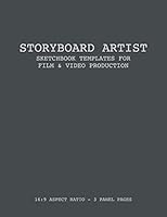 Storyboard Artist Sketchbook Templates for Film and Video Production 1093568399 Book Cover