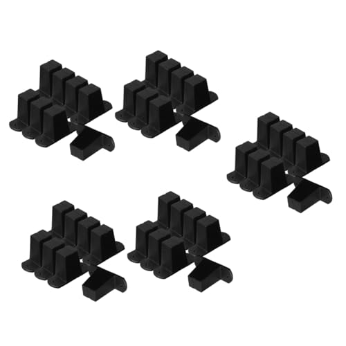 Healvian 5 Sätze Gepäckfüße Koffer Gepäckbolzen Ersatzfußpolster Mehrere Große Ständer Gepäckersatzfußpolster Name Fußteile Reisezubehör Kofferfüße Aus Kunststoff 8 Stück * 5